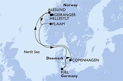 crociera nord europa 2026