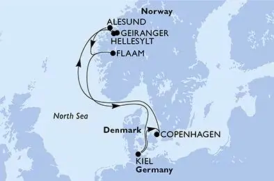 crociera nord europa 2026