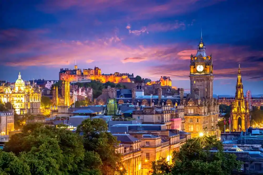 vista edimburgo